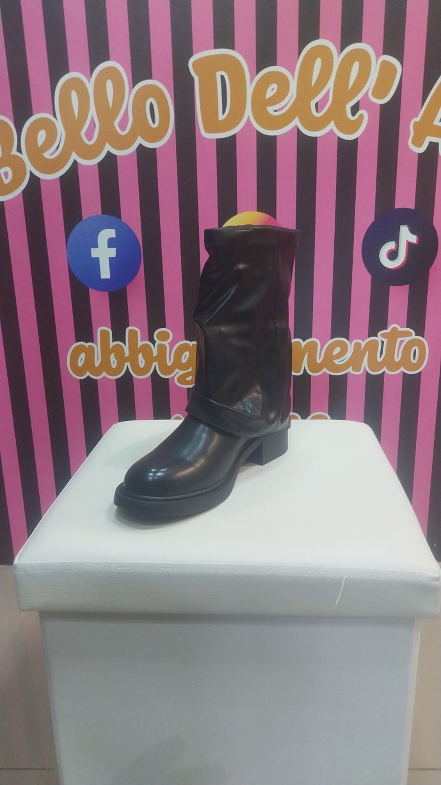 Stivaletto in pelle